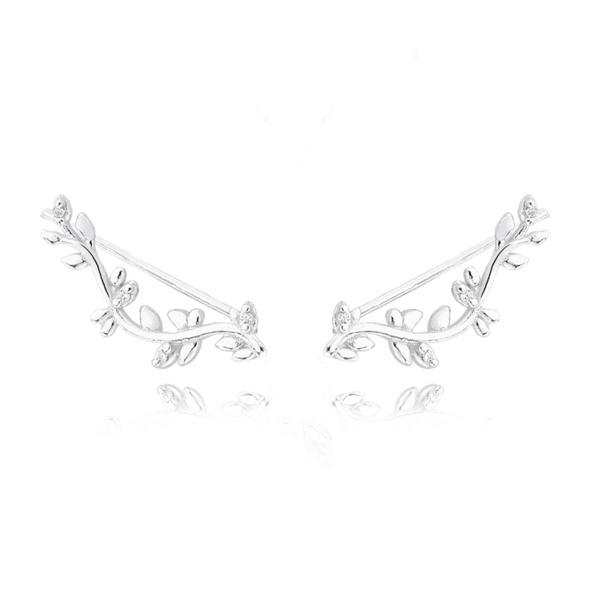Brinco Prata Ear Cuff Ramos 