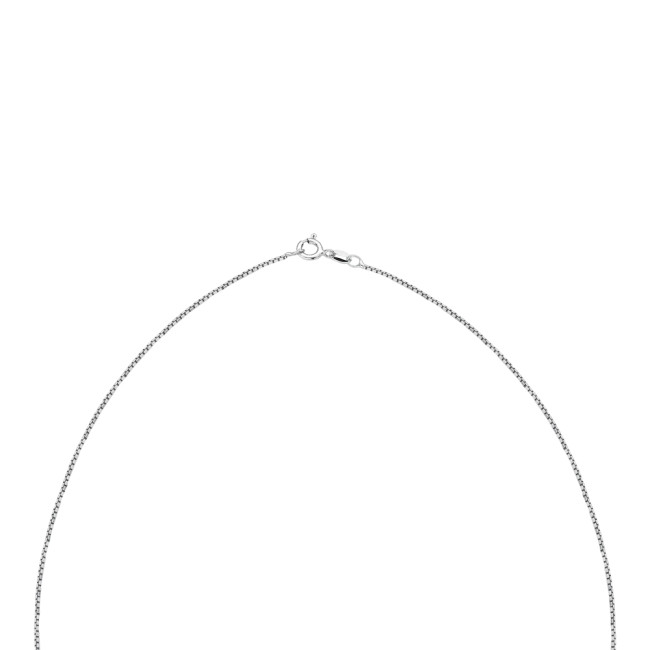 Corrente Prata c/ Ródio Veneziana 45cm
