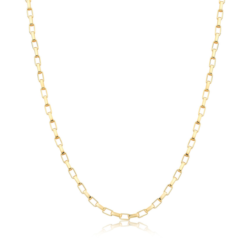 Choker Cartier Liso Folheado a Ouro 18k