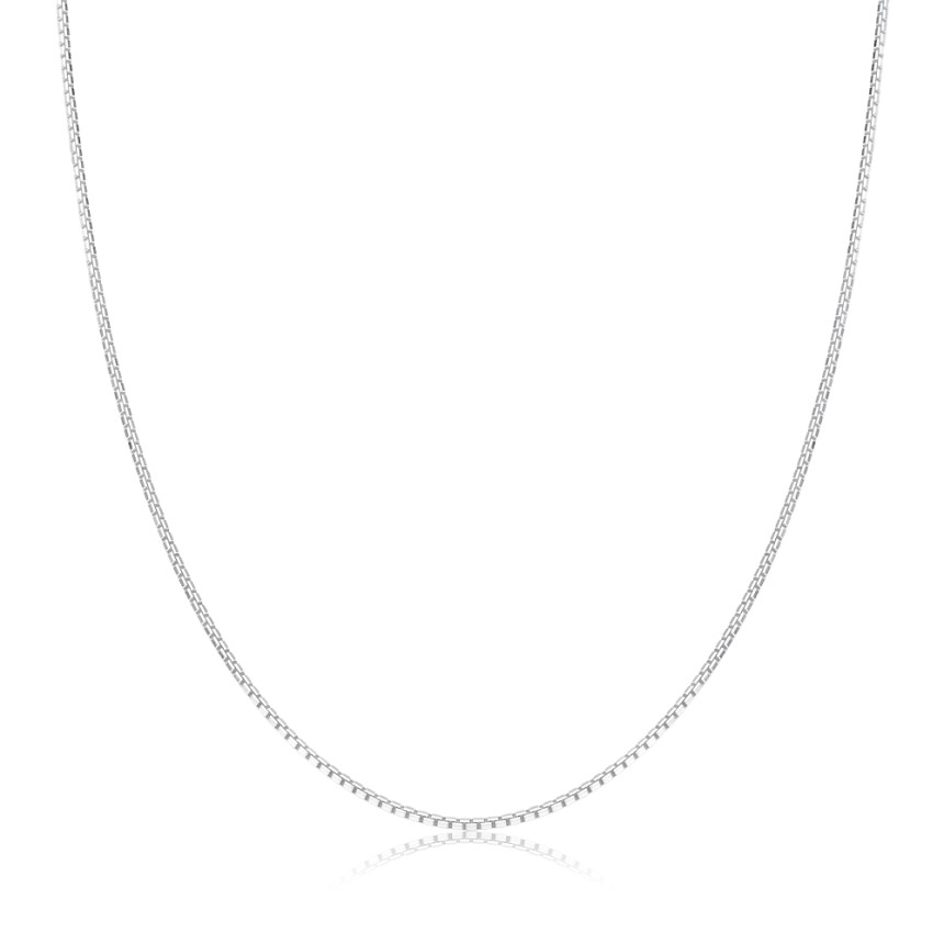 Corrente Prata Veneziana 45cm (1,5mm) 