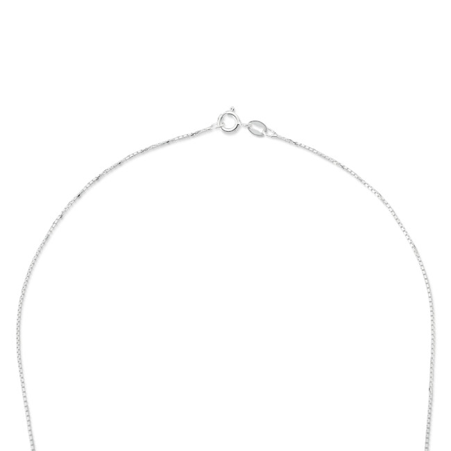 Conjunto Prata "Pizza" Zircônia Baguete Borda Cravejada 