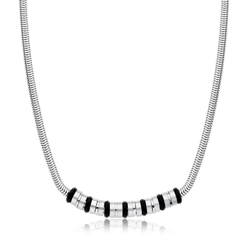  Corrente Aço Snake c/ Elos 55cm 