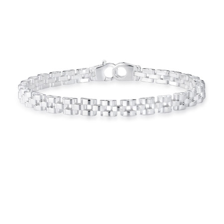 Pulseira Prata Correa 18cm