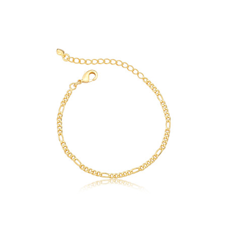 Pulseira Infantil 5x1 Folheado a Ouro 18k