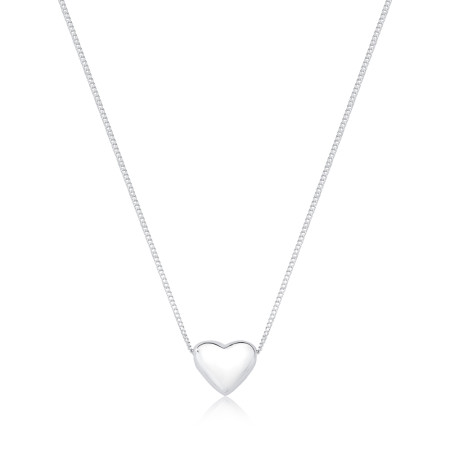 Gargantilha Grumezinha c/ Coração Liso