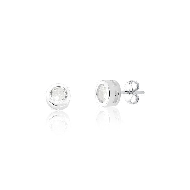Conjunto Prata Ponto Luz Embutido 6mm