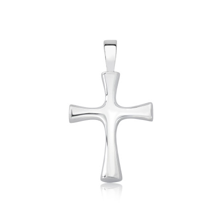 Pingente Prata Crucifixo Estilizado