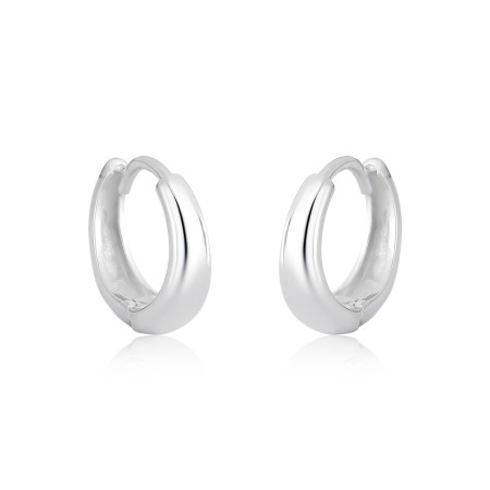 Argola Prata Click Lisa 14mm