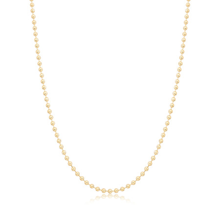 Gargantilha Chaveirinho 40cm Folheada a Ouro 18k