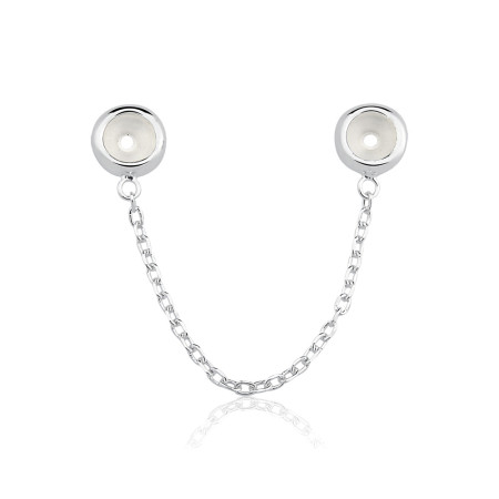 Berloque Prata You Corrente de Segurança (Pega Ladrão)