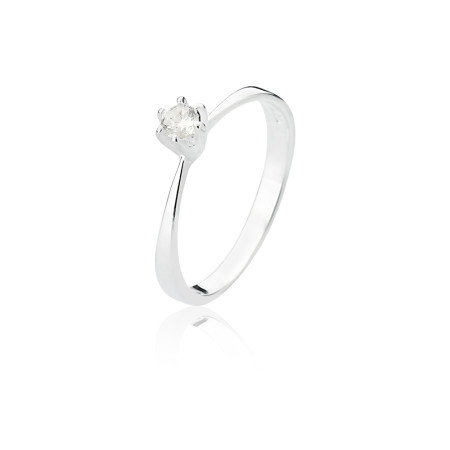 Anel de Prata Solitário 3,5mm