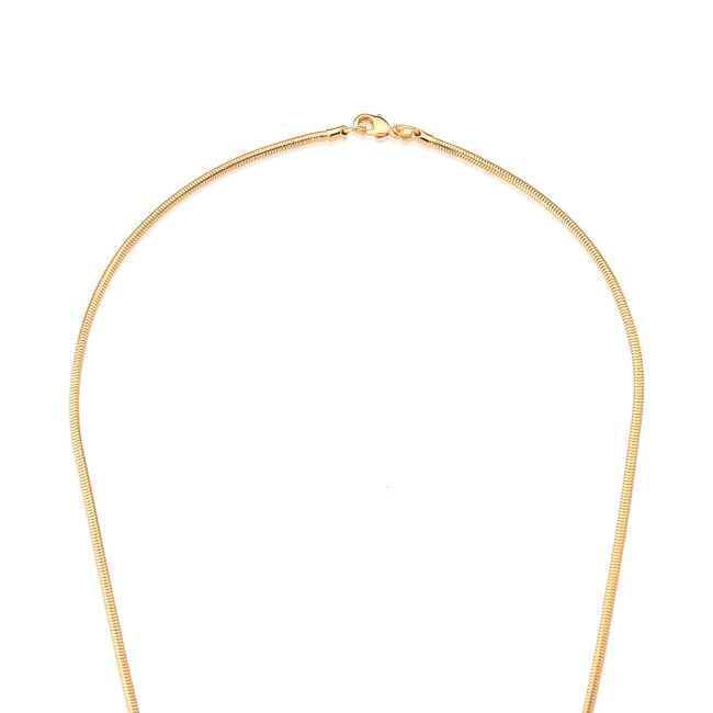 Corrente Snake 45cm Folheada a Ouro 18k