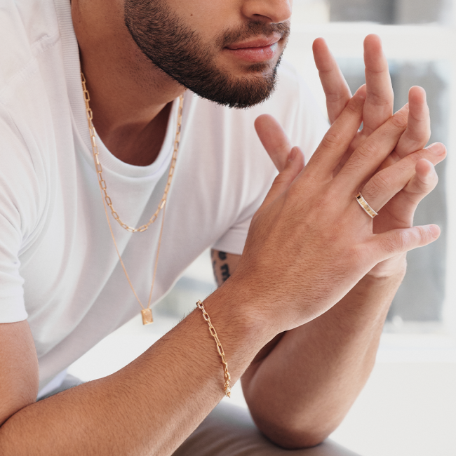 Corrente Cartier 60cm (4mm) Folheada a Ouro 18k