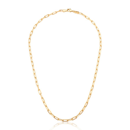 Corrente Cartier 60cm (4mm) Folheada a Ouro 18k