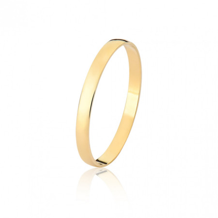 Aliança de Casamento Ouro 10k Lisa / 2,2mm (Valor da unidade)