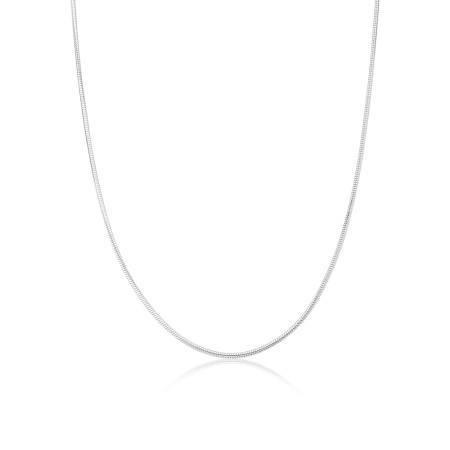 Corrente Prata Snake 50cm