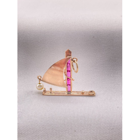 Pingente Barco a Vela