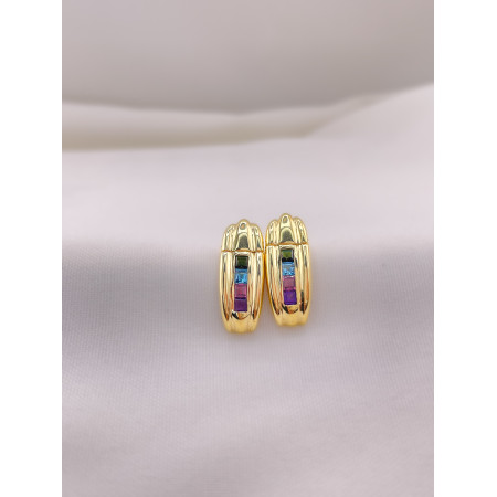 Brincos com Pedras Brasileiras