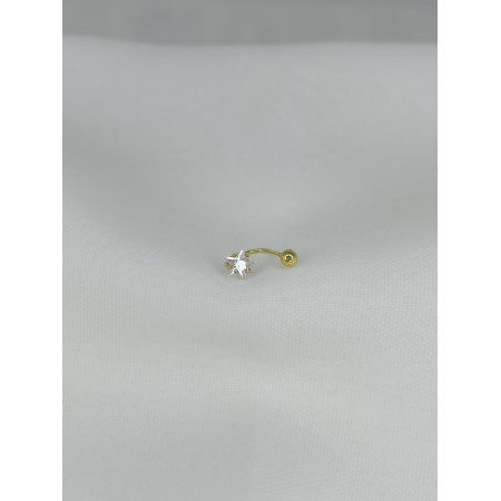 Piercing com Cristal