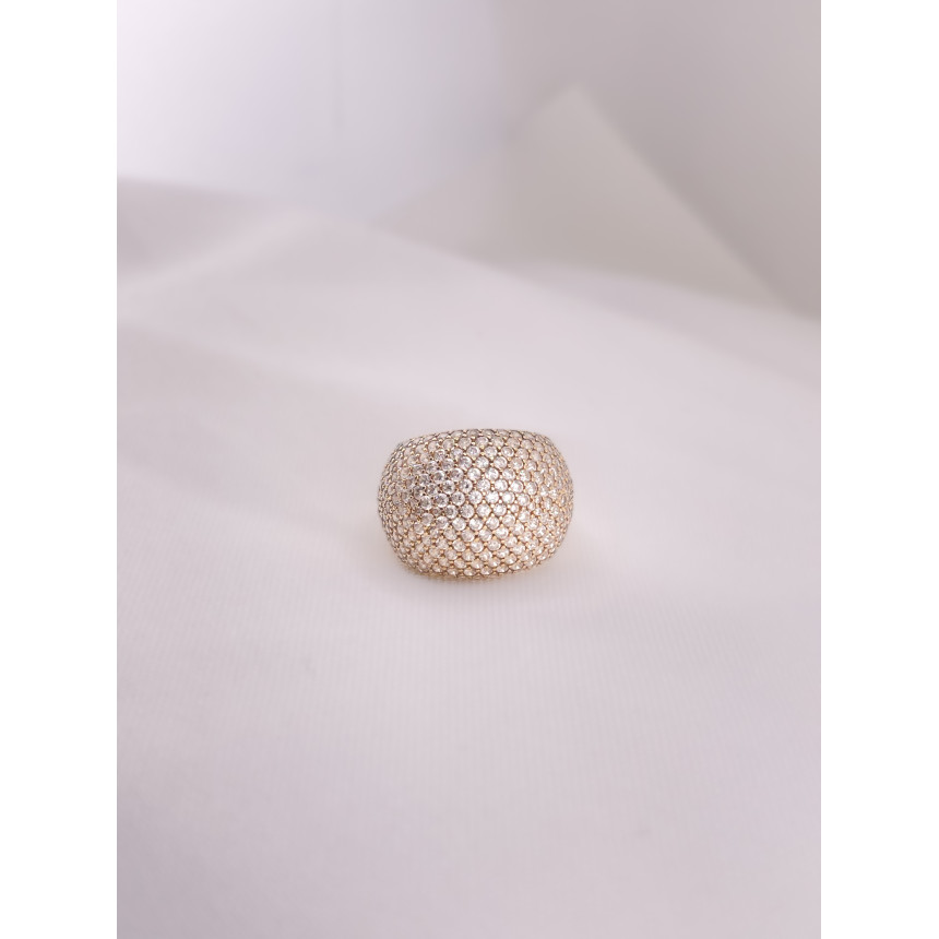 Anel Pavê Diamantes