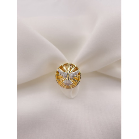 Anel Espírito Santo com Diamantes