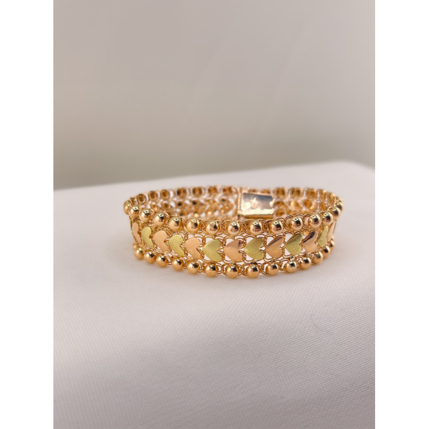 Pulseira de Corações