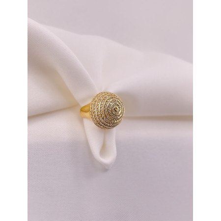 Anel Redondo com Diamantes