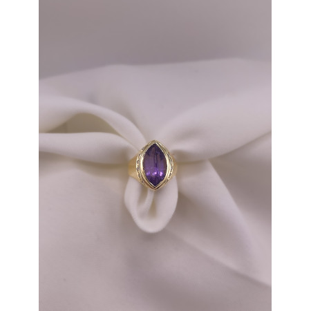 Anel com Ametista
