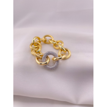 Pulseira Cartier Elo de Diamantes