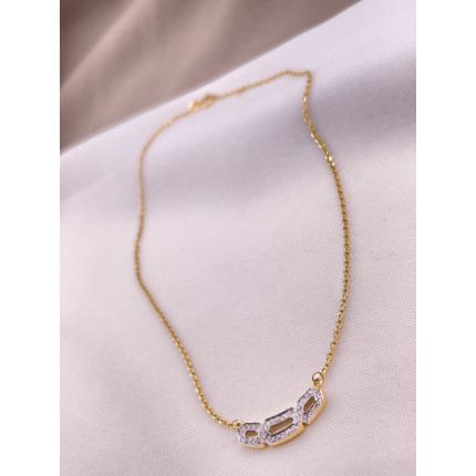Colar com Diamantes