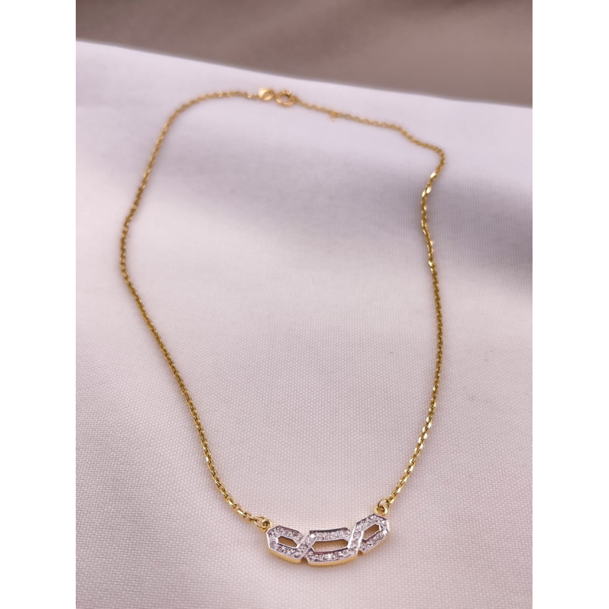 Colar com Diamantes