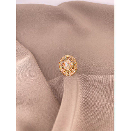 Anel Mandala Ouro Rosê