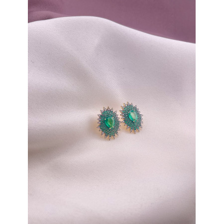 Brincos de Esmeraldas