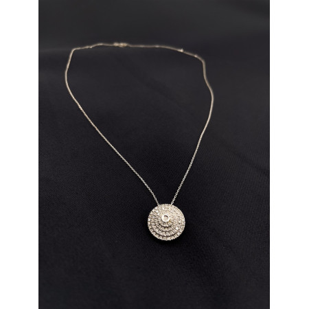 Colar Espiral em Diamantes