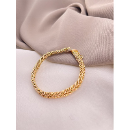 Pulseira Malha Corda Dupla