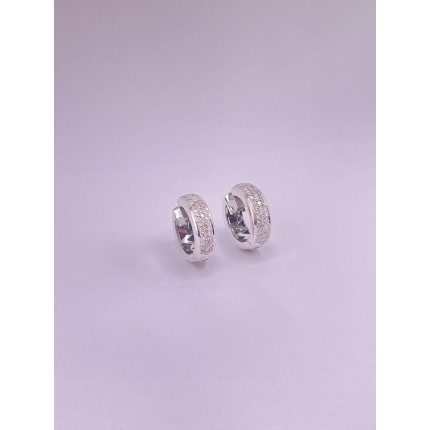 Brincos Argola Diamantes