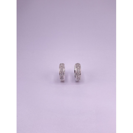 Brincos Argola Diamantes