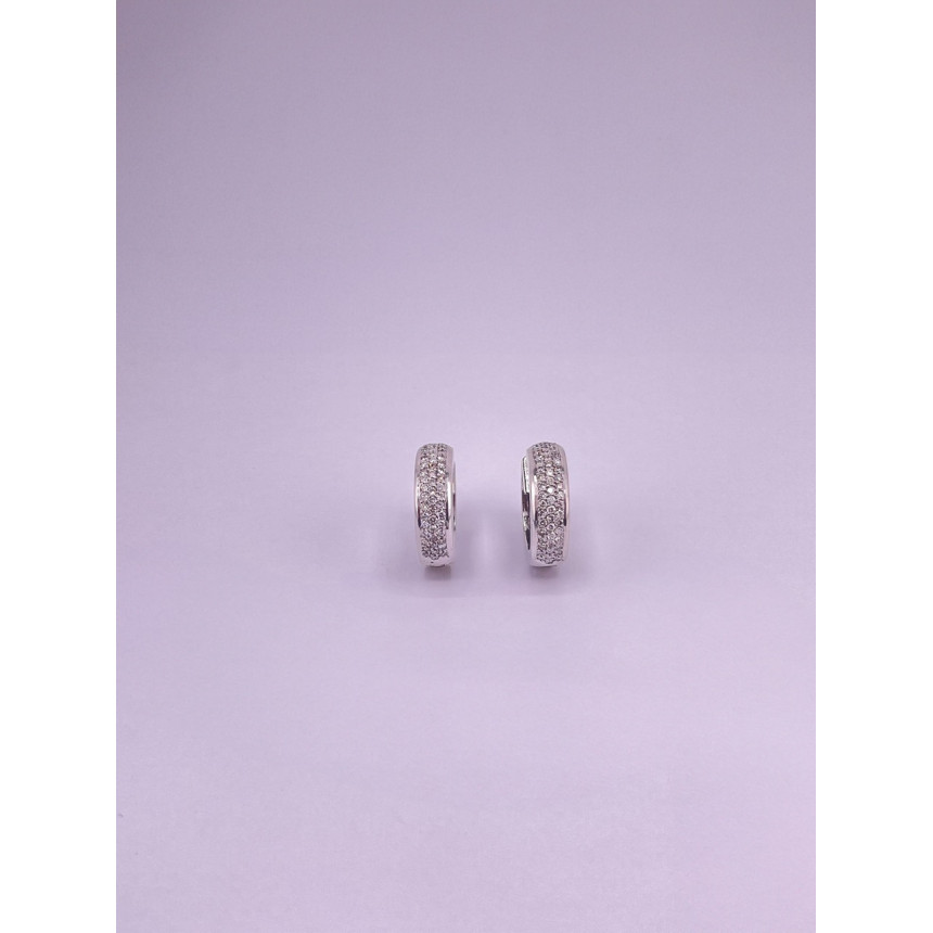 Brincos Argola Diamantes