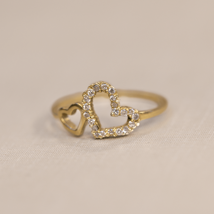 Anel Corações