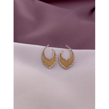 Brincos Frontal Diamantes