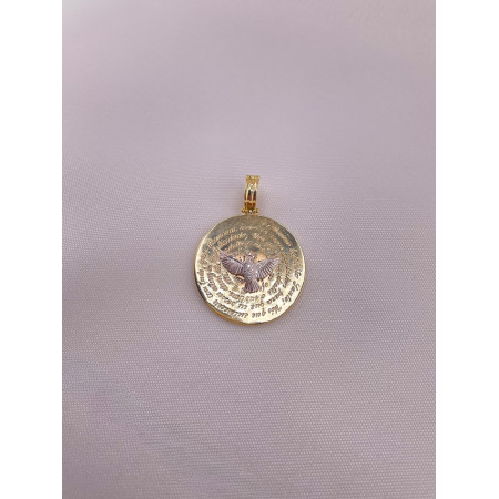 Pingente Oração Espírito Santo