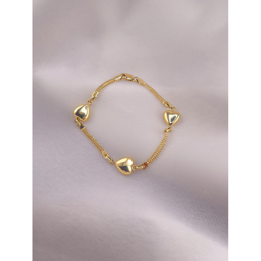 Pulseira Corações