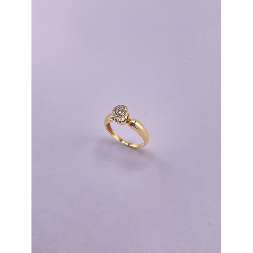 Anel Chuveiro de Diamantes