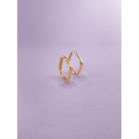 Brincos Argola Quadrada