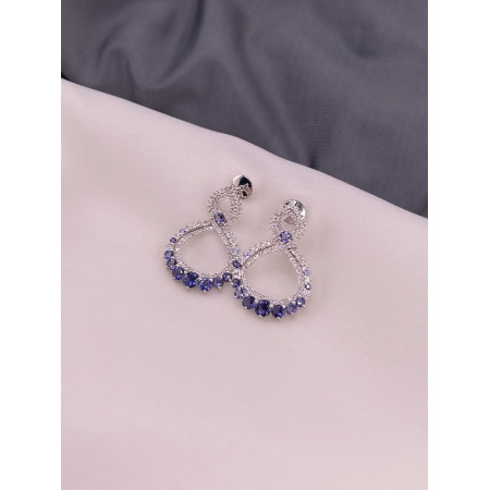 Brincos Diamantes e Tanzanitas