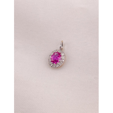 Pingente Topázio Rosa