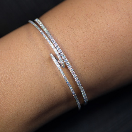 Bracelete com Diamantes