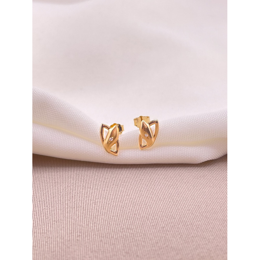 Brincos com Diamantes