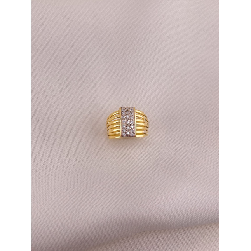 Anel Aros com Diamantes