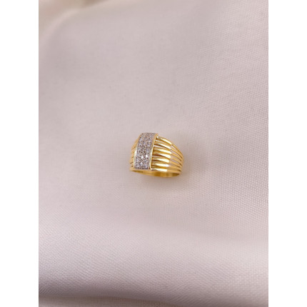 Anel Aros com Diamantes